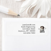 Kat Holding Free Huggen Sign Etiket (Insitu)