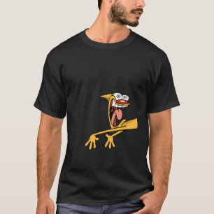 Kat Hond Best of Both Worlds Retro Kat Karakter T-shirt