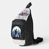 Kat, hond, Jazz Sling Bag (Rechterhoek)