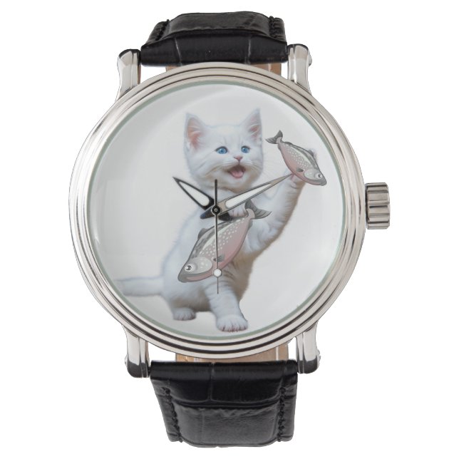 kat horloge (Voorkant)