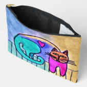Kat houdt van Abstracte kunst Etui (Open)