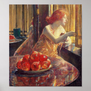 Kat Hughes (Prachtige Amerikaanse Rood-Geharregeer Poster