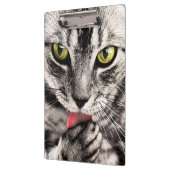 Kat Huisdier Portret Klembord (Links)