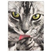 Kat Huisdier Portret Klembord (Achterkant)