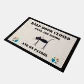 Kat Huisdieren Binnen Deurmat (Schuin)