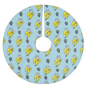 Kat in bananen kerstboom rok (Voorkant)