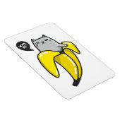 Kat in bananen magneet (Rechterzijde)