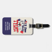 Kat in de hoed | Dat is dat Bagagelabel (Voorkant horizontaal)