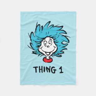 Kat in de hoed Ding één Fleece Deken