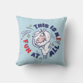 Kat in de hoed | Dit is helemaal niet leuk Kussen (Voorkant)