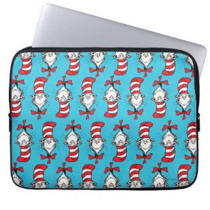 Kat in de hoed Patroon Laptop Sleeve