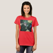 Kat in de kerstboom t-shirt (Voorkant volledig)