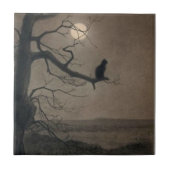 Kat in de Moonlight, Alexandre Steinlen Tegeltje (Voorkant)
