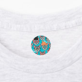 Kat in de pet labels (Aangebracht)