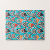 Kat in de pet legpuzzel (Horizontaal)