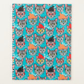 Kat in de pet planner (Voorkant)