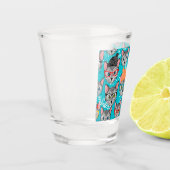 Kat in de pet shot glas (Links)