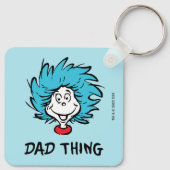 Kat in de Pet | Thing 1 Thing 2 - Papa Thding Sleutelhanger (Achterkant)