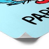 Kat in de Pet | Thing 1 Thing 2 - Papa Thing Poster (Hoek)