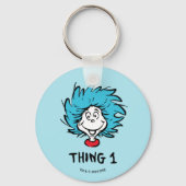 Kat in de Pet | Thing 1 Thing 2 - Thing 1 Sleutelhanger (Achterkant)
