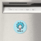 Kat in de Pet | Thing 1 Thing 2 - Thing 2 Magneet (Insitu (Vaatwasser))