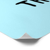 Kat in de Pet | Thing 1 Thing 2 - Thing 2 Poster (Hoek)