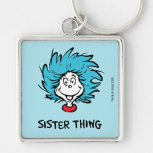 Kat in de Pet   Thing 1 Thing 2 - Zuster Thding Sleutelhanger