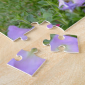 Kat in de Puzzle Petunias Legpuzzel (Zijkant)