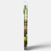 Kat in de tuin / Kattenliefhebbers Case-Mate iPhone Case (Achterkant / Links)