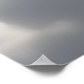 Kat in de wolken poster (Hoek)