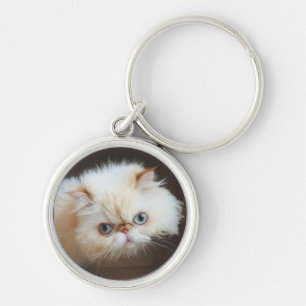 Kat in doos sleutelhanger
