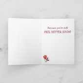 Kat in een goede Kaart (Binnen)