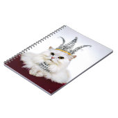 Kat in een kroon notitieboek (Linkerzijde)