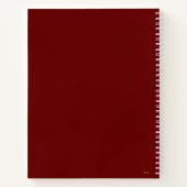 Kat in een kroon notitieboek (Achterkant)