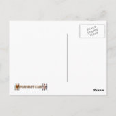 Kat in een Pet Briefkaart (Achterkant)