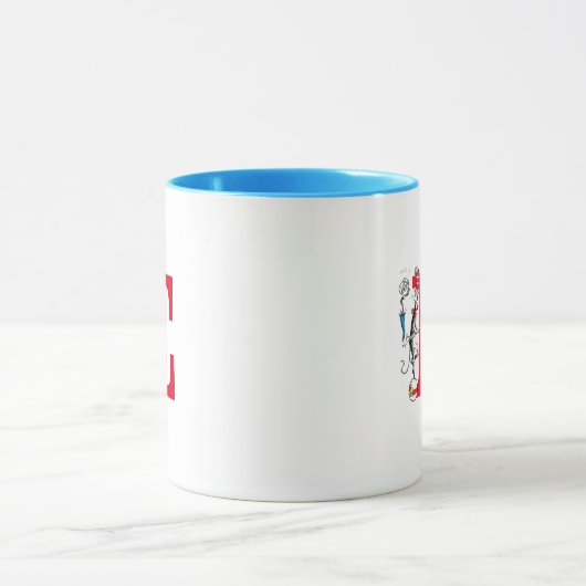 Kat in het Pet Balancing Act Monogram E Mok (Midden)