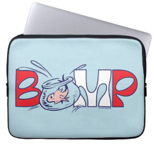 Kat in het Pet   bobbel Laptop Sleeve