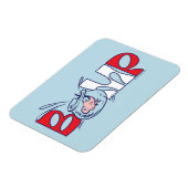 Kat in het Pet | bobbel Magneet (Linkerzijde)