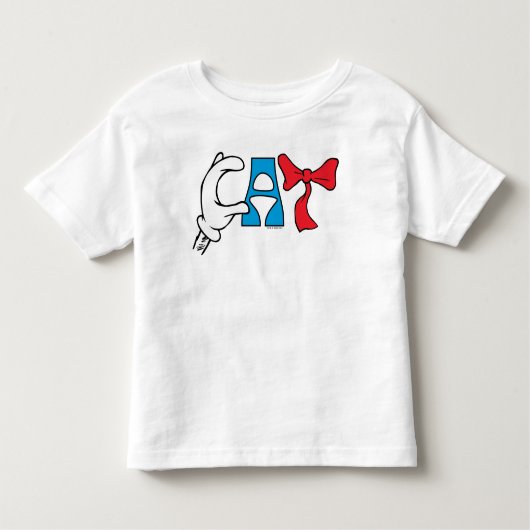 Kat in het Pet | CAT-tekst Kinder Shirts (Voorkant)