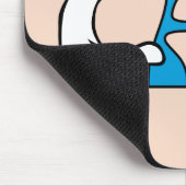 Kat in het Pet | CAT-tekst Muismat (Hoek)