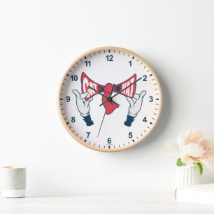 Kat in het Pet Cat Text Bow-Stropdas