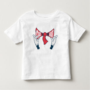 Kat in het Pet   Cat Text Bow-Stropdas Kinder Shirts