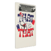 Kat in het Pet | Dat is het Mini Klembord (Schuin)