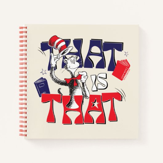 Kat in het Pet | Dat is het Notitieboek (Voorkant)