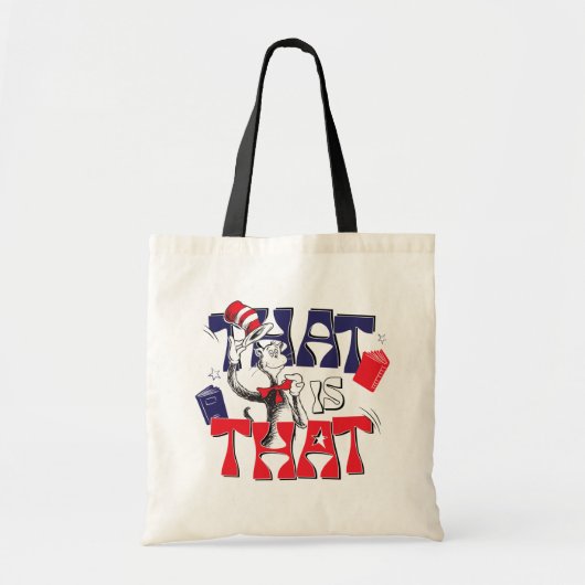 Kat in het Pet | Dat is het Tote Bag (Voorkant)