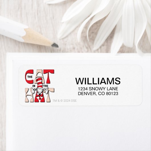 Kat in het Pet | De Gekke kat in het Pet Etiket (Insitu)