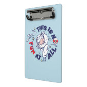 Kat in het Pet | Dit is helemaal niet leuk Mini Klembord (Angled2)