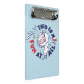 Kat in het Pet | Dit is helemaal niet leuk Mini Klembord (Schuin)