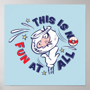 Kat in het Pet   Dit is helemaal niet leuk Poster