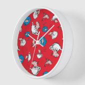 Kat in het Pet | Het rode patroon van de vis (Hoek)